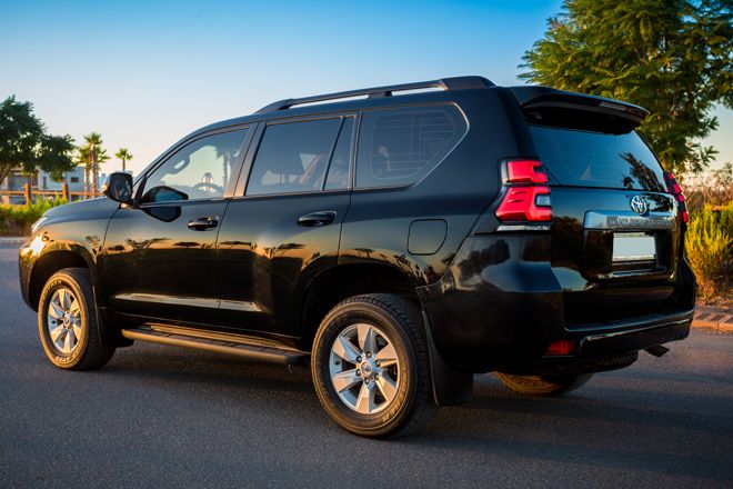 Location Toyota Prado 4x4 Marrakech coucher soleil luxe