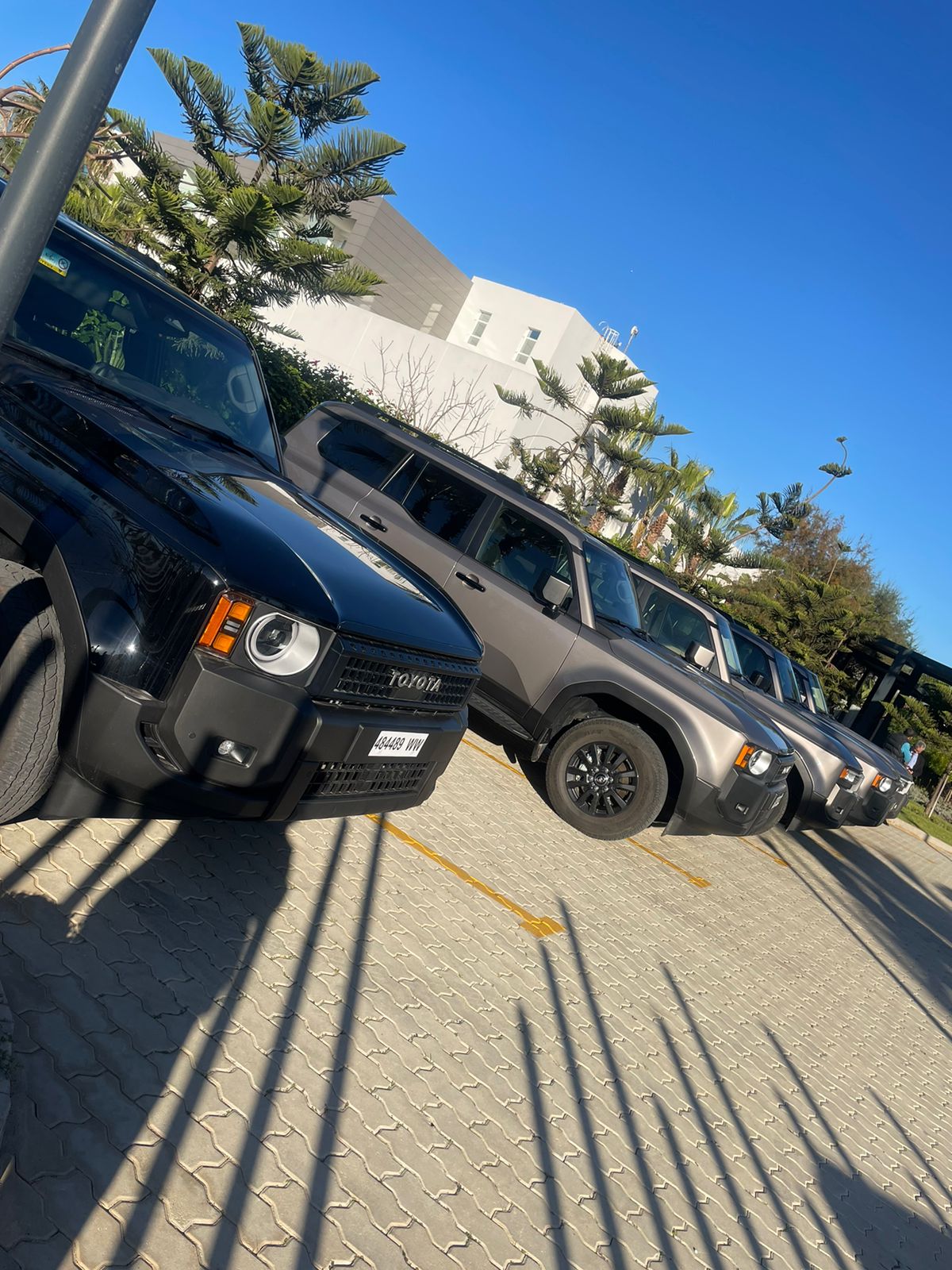 Flotte Toyota 4x4 location Marrakech parking professionnel